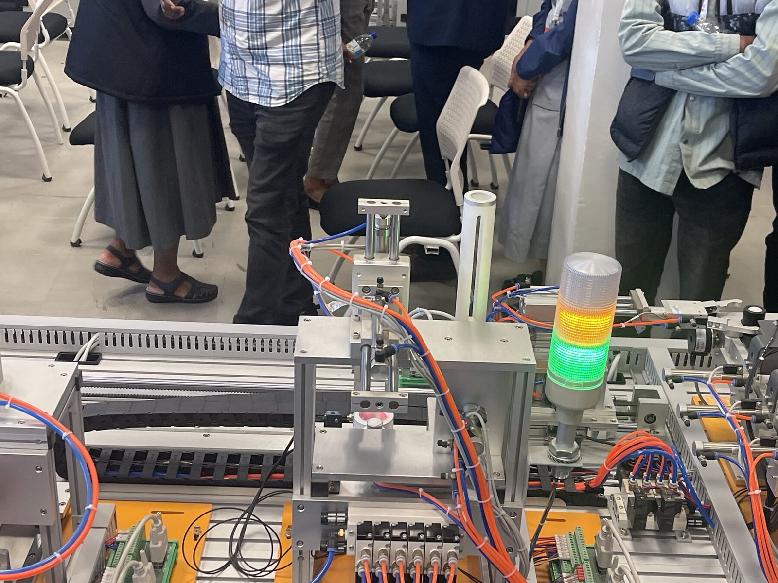 Industrial automation and control training equipment